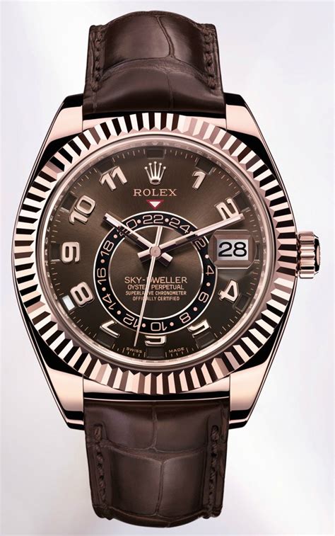 rolex meteorite sky dweller|rolex sky dweller watch price.